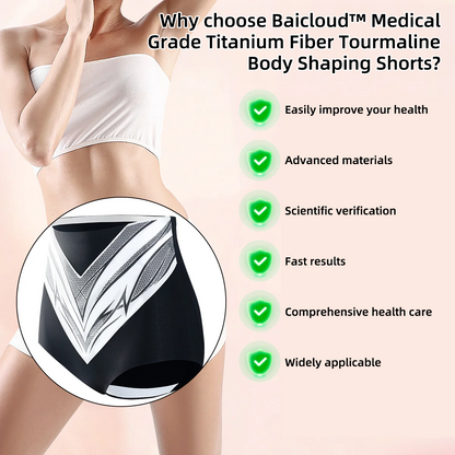 VOCJFEI™ Medical Grade Titanium Fiber Tourmaline Shaping Shorts (LAST DAY SALE-80% OFF)👙